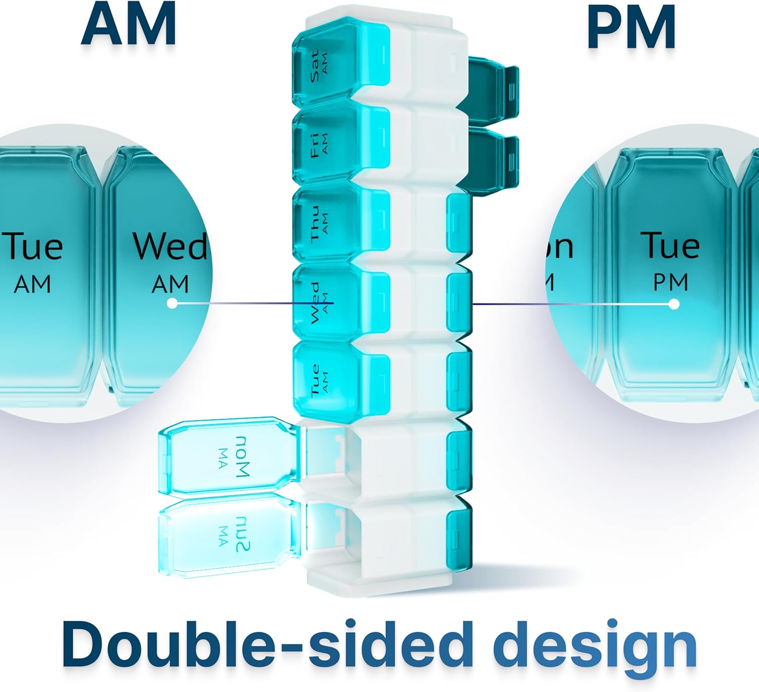 AM/PM Pill Organizer
