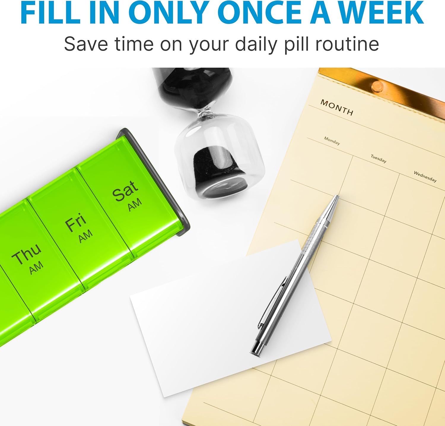 Pill box 2 times a day