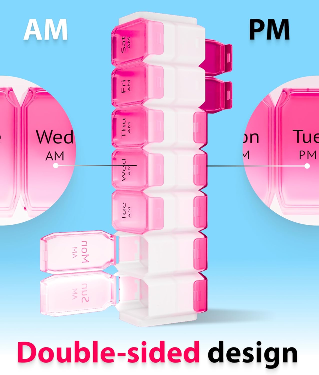 AM/PM Pill Organizer