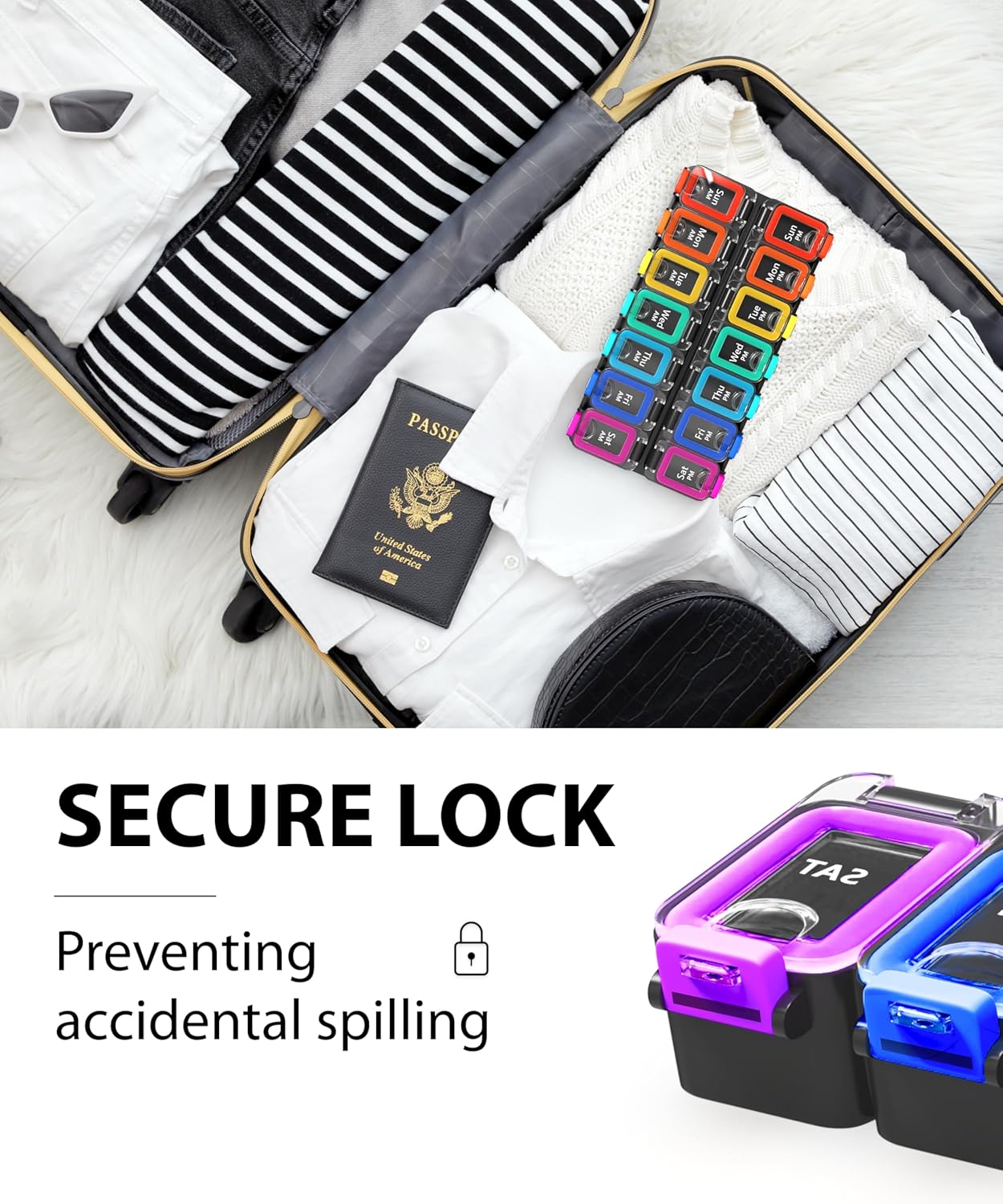 7-Day Pill Case AM PM