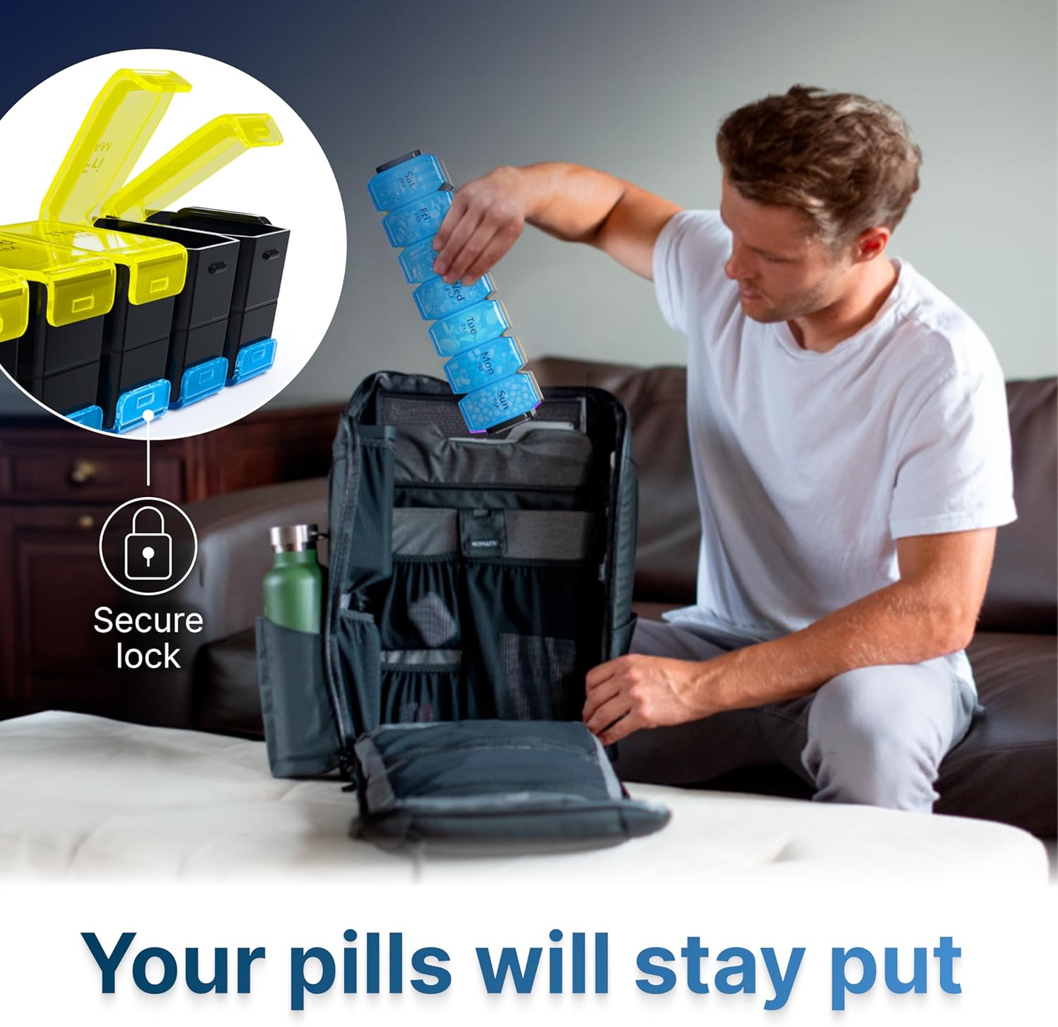 AM/PM Pill Organizer