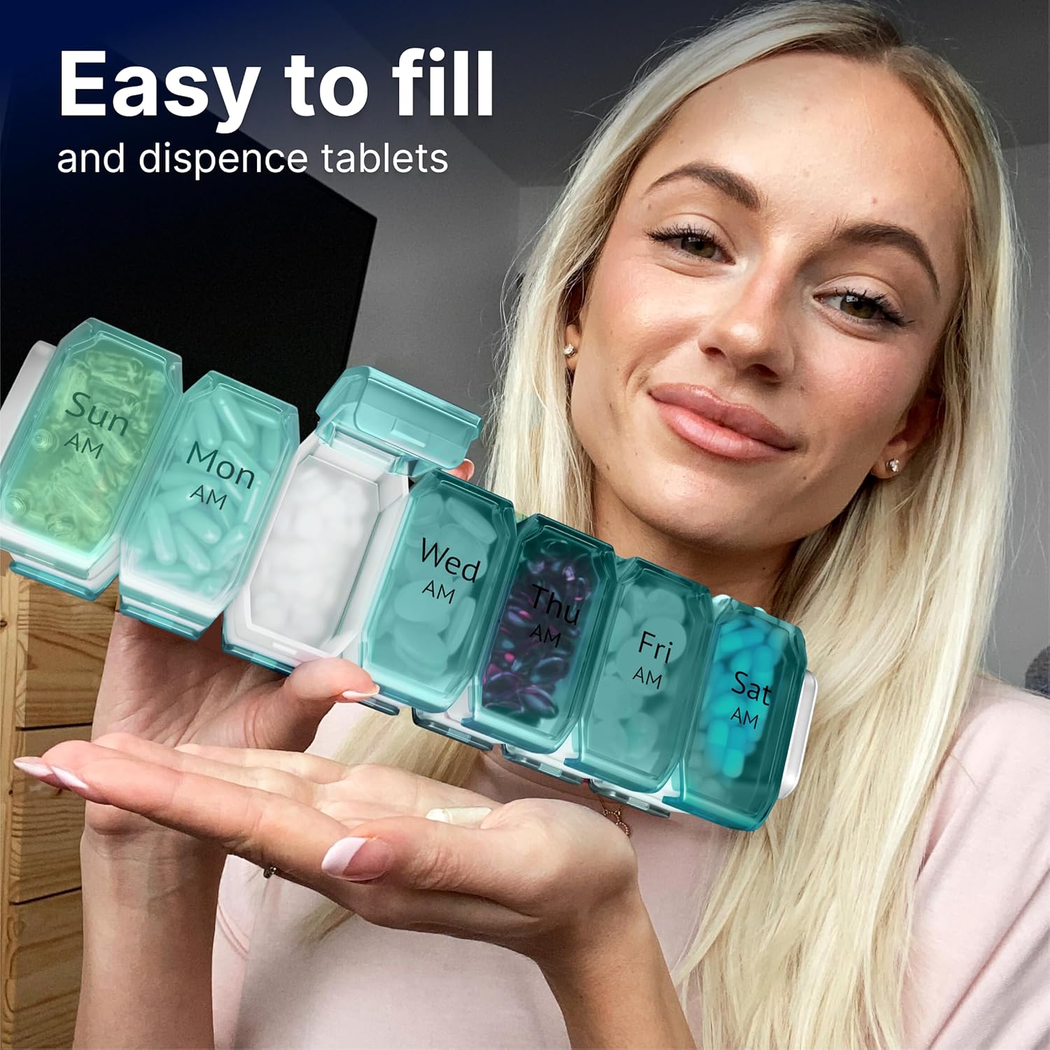 AM/PM Pill Organizer