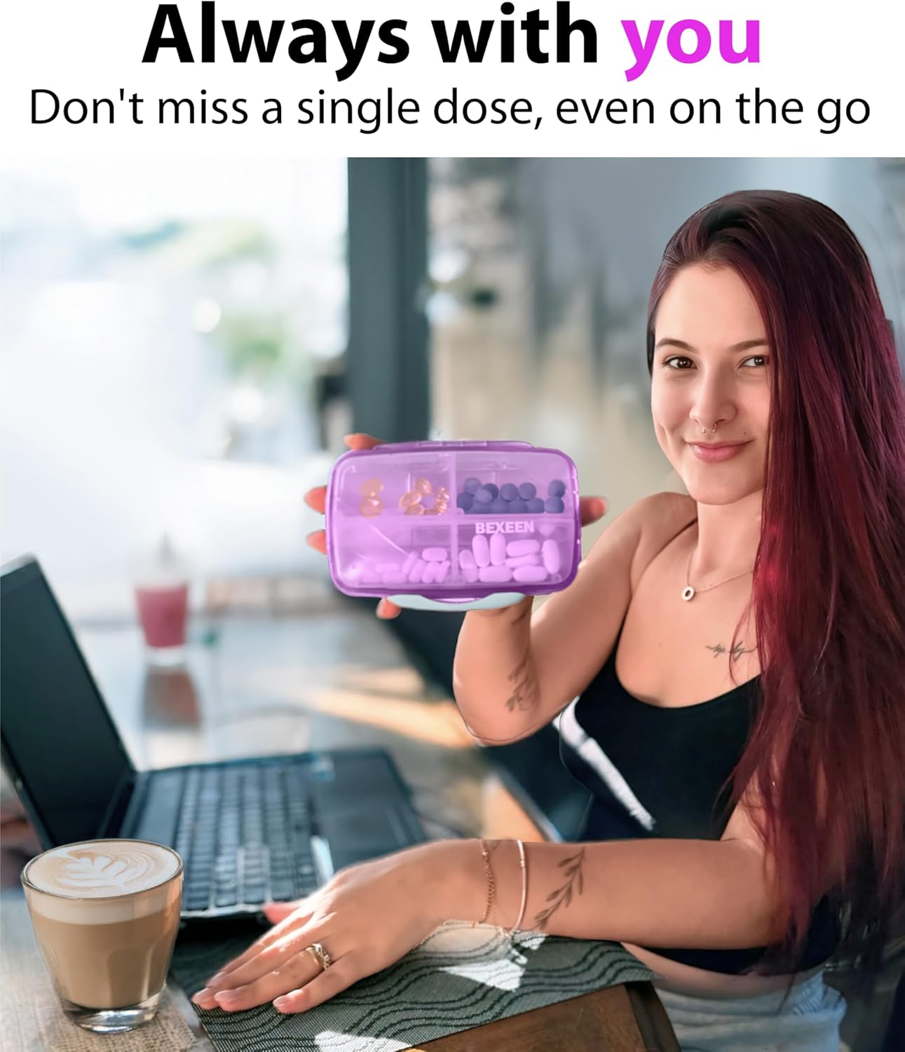 Travel Pill Organizer