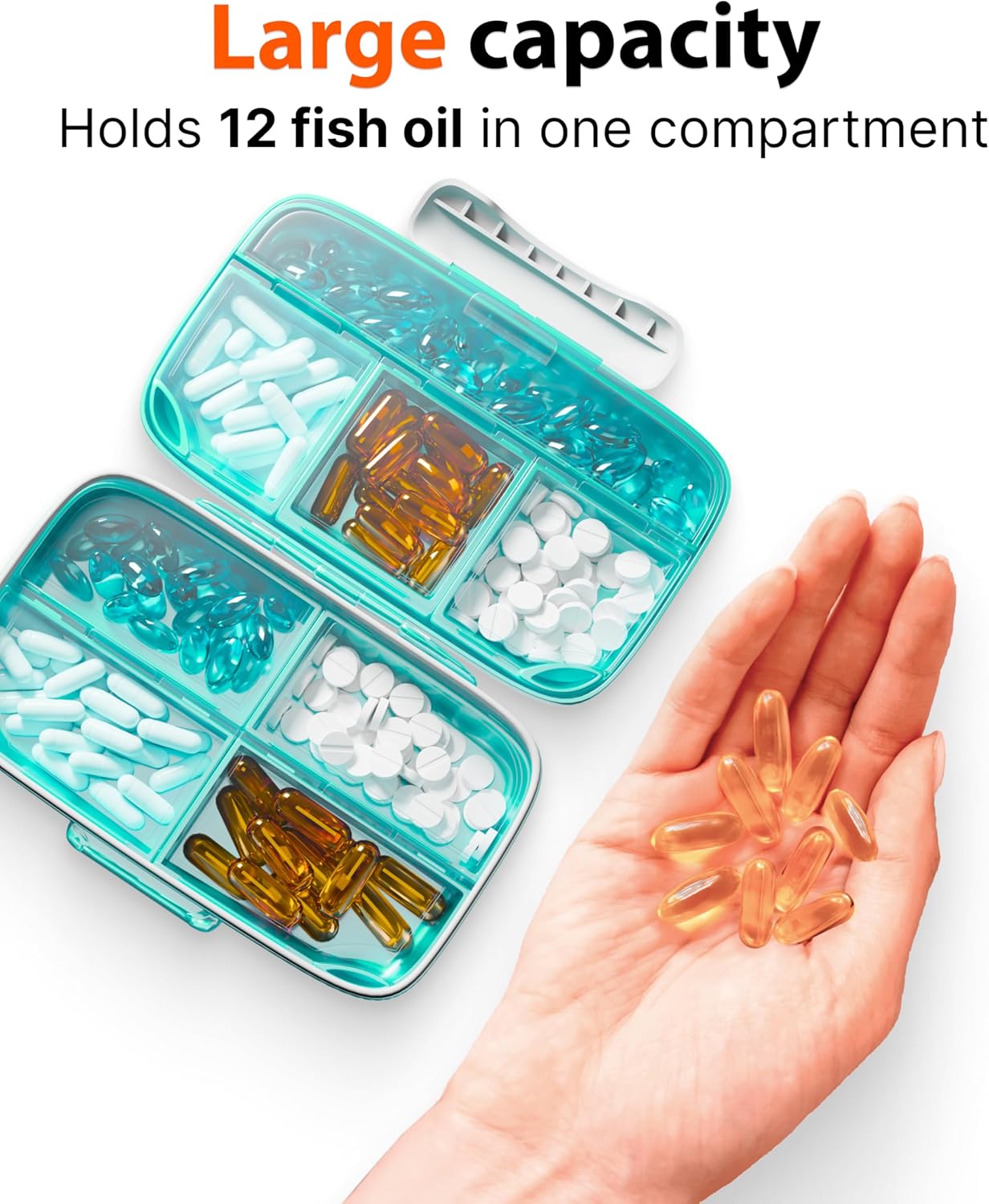 Travel Pill Organizer