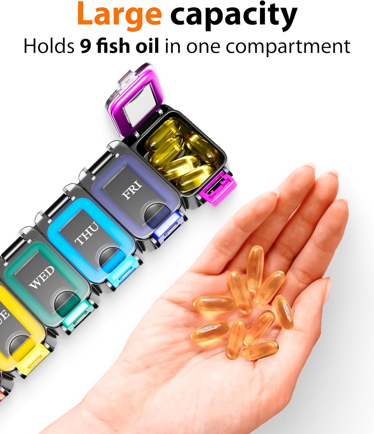 7-Day Pill Case AM PM