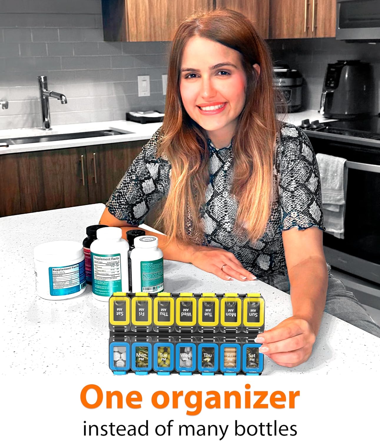 7-Day Pill Case AM PM