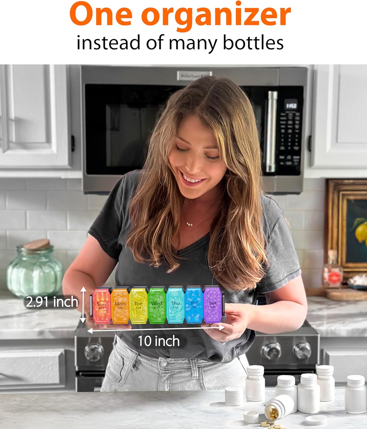 AM/PM Pill Organizer