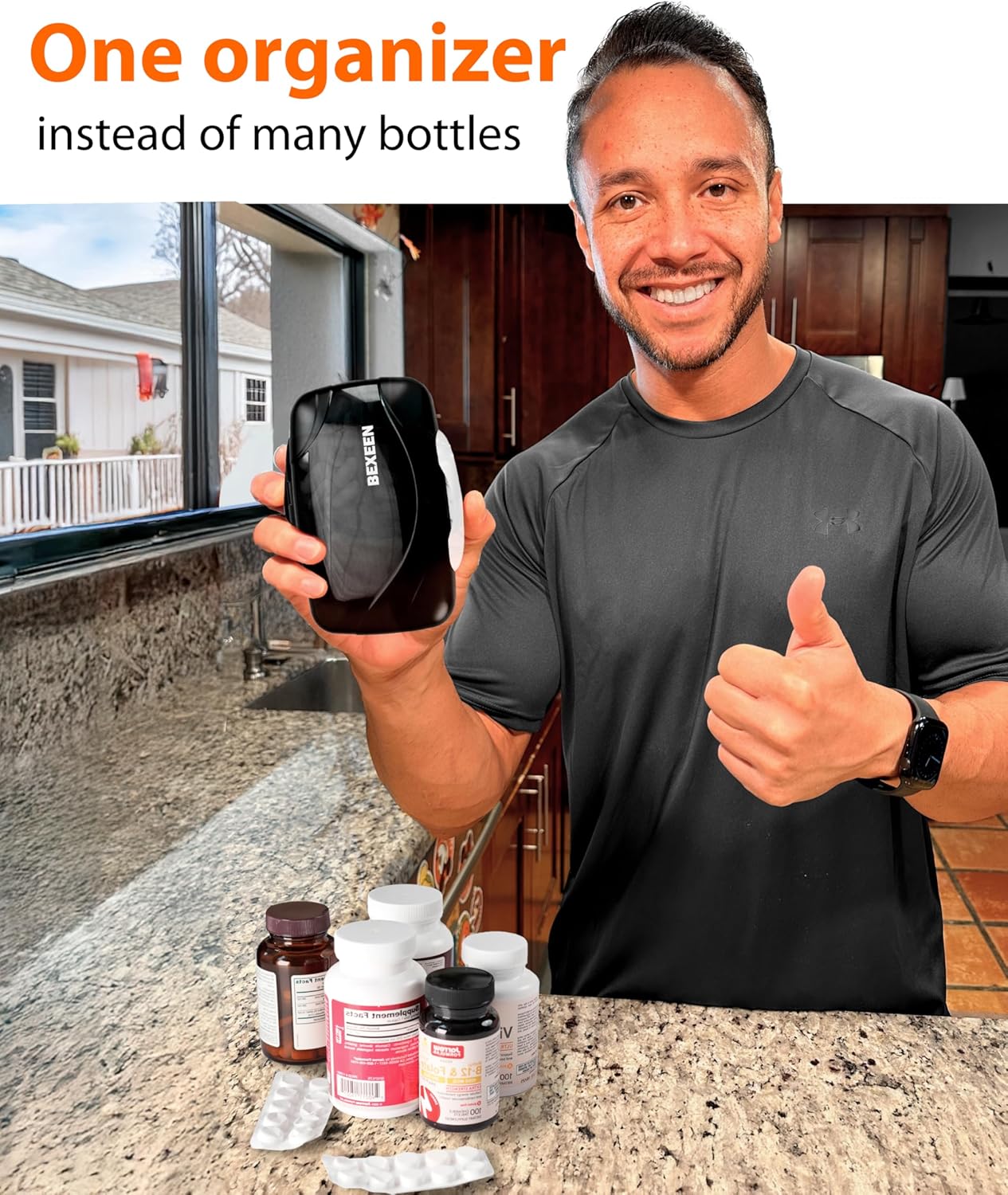 Travel Pill Organizer