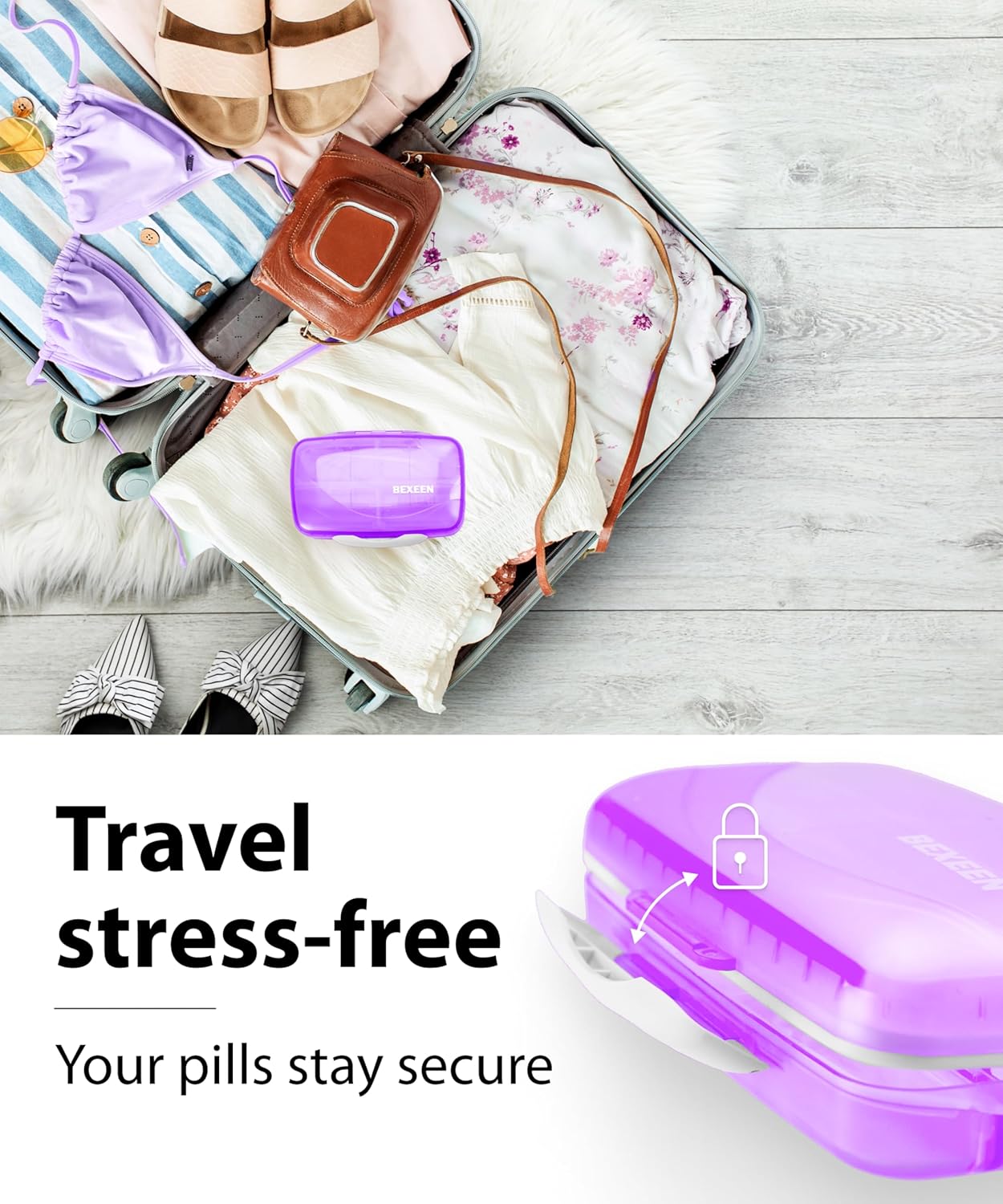 Travel Pill Organizer