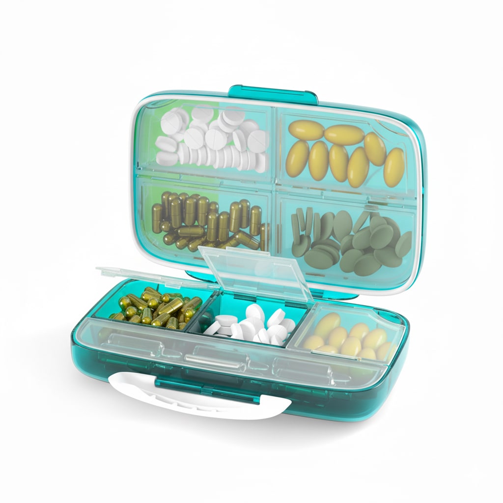 Travel Pill Organizer