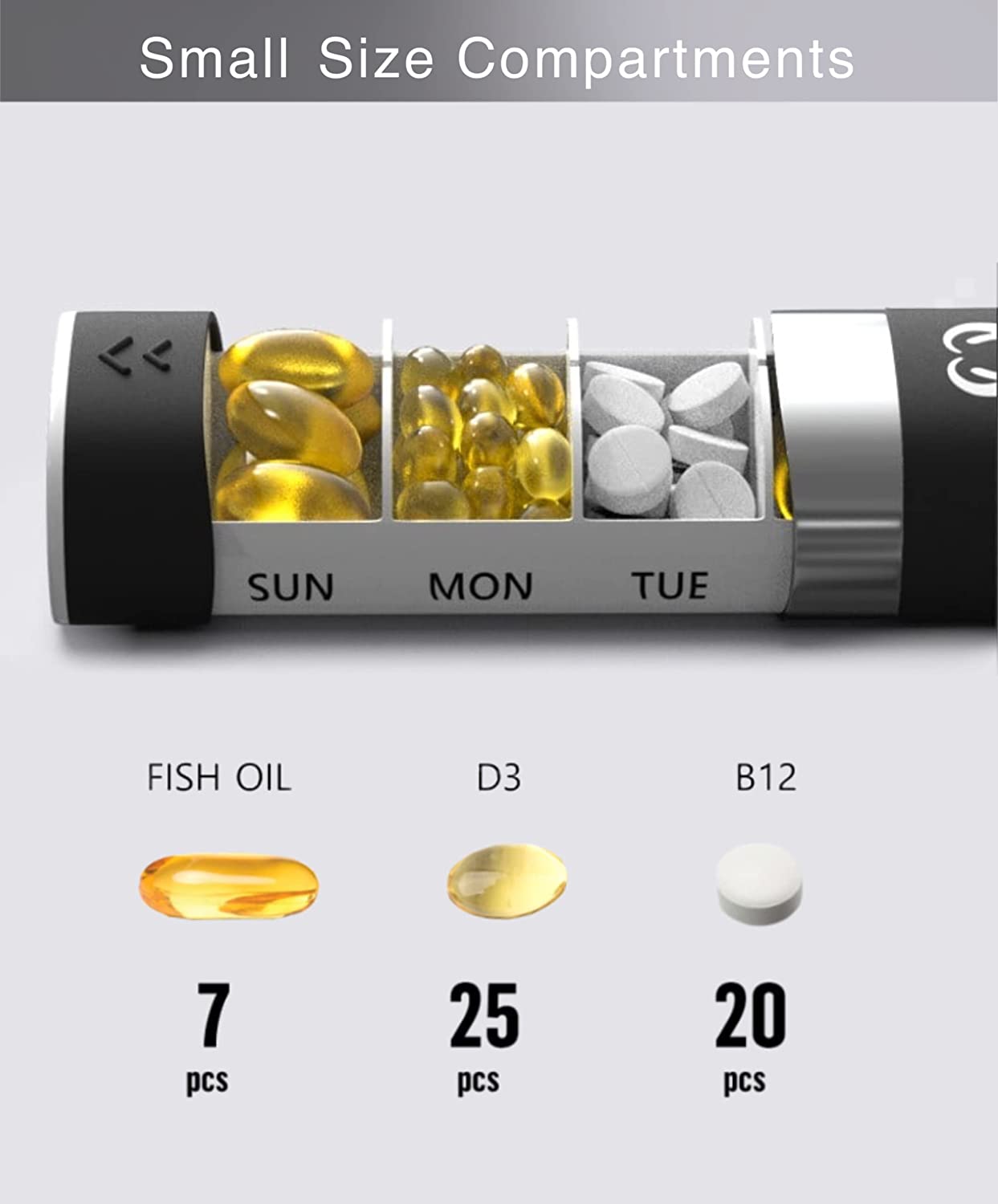 7 Days Pretty Pill Box
