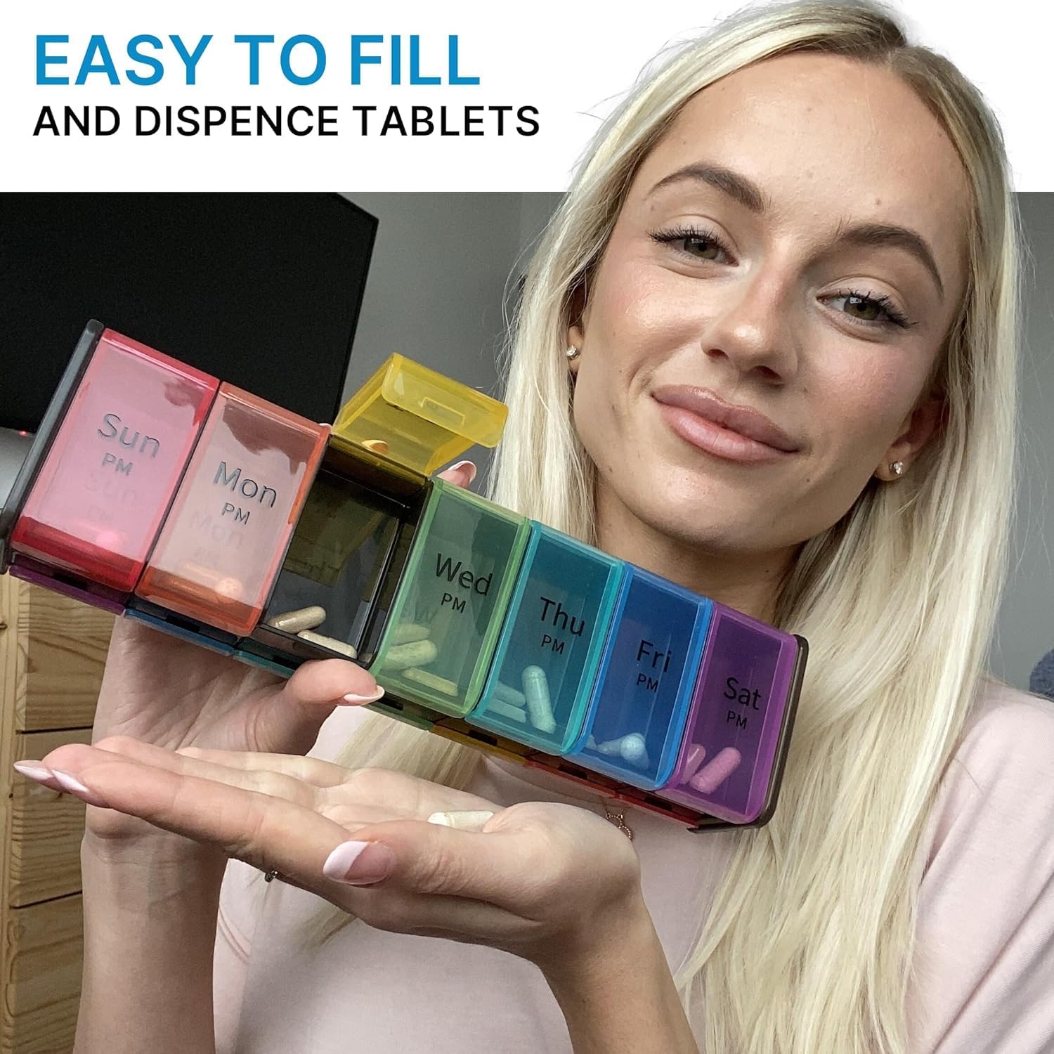 Pill box 2 times a day