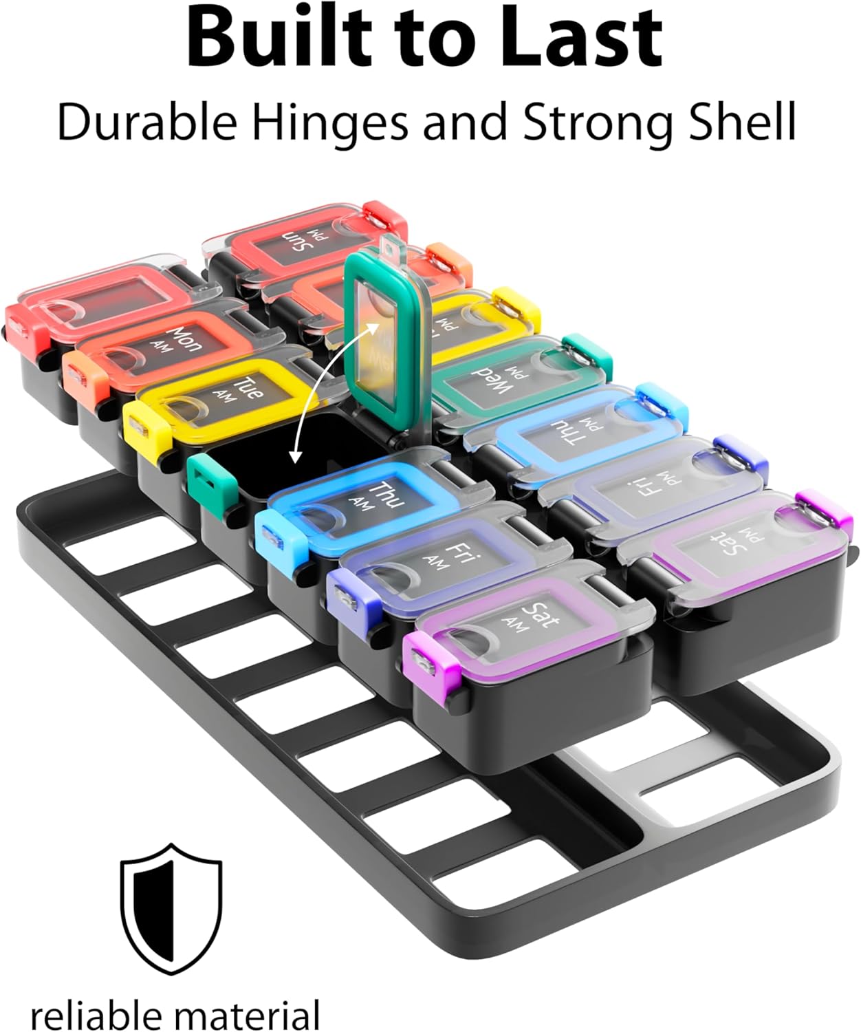 7-Day Pill Case AM PM