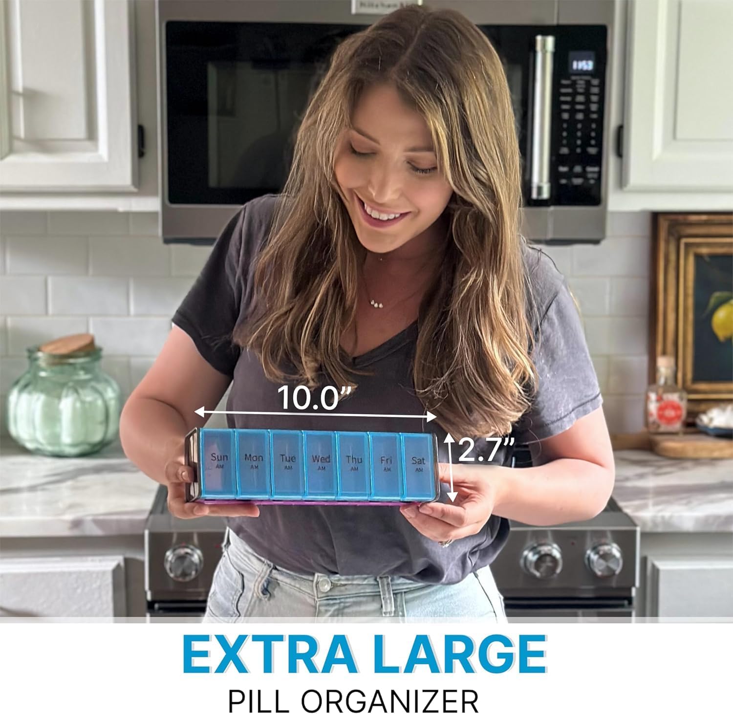 Pill box 2 times a day