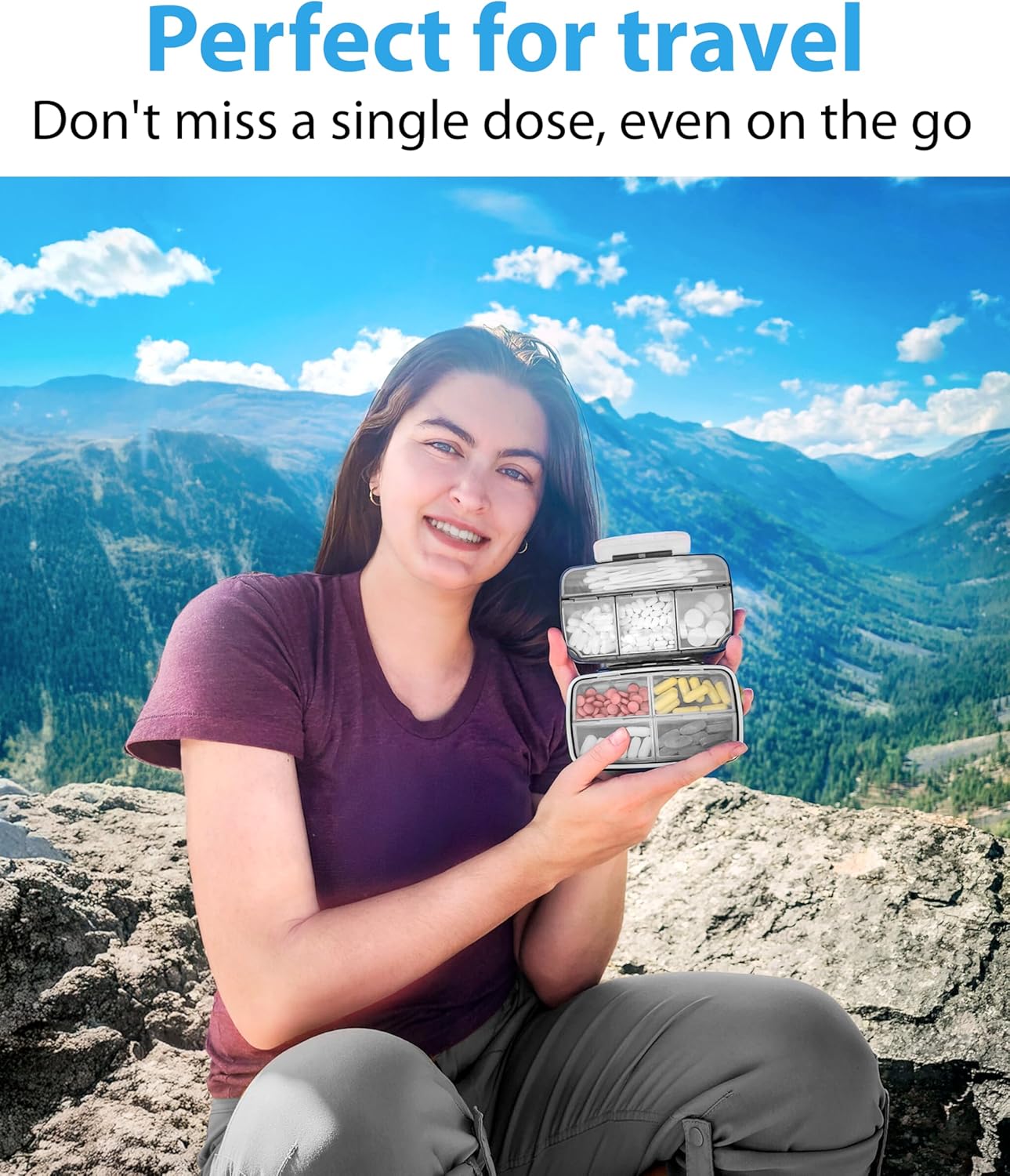 Travel Pill Organizer