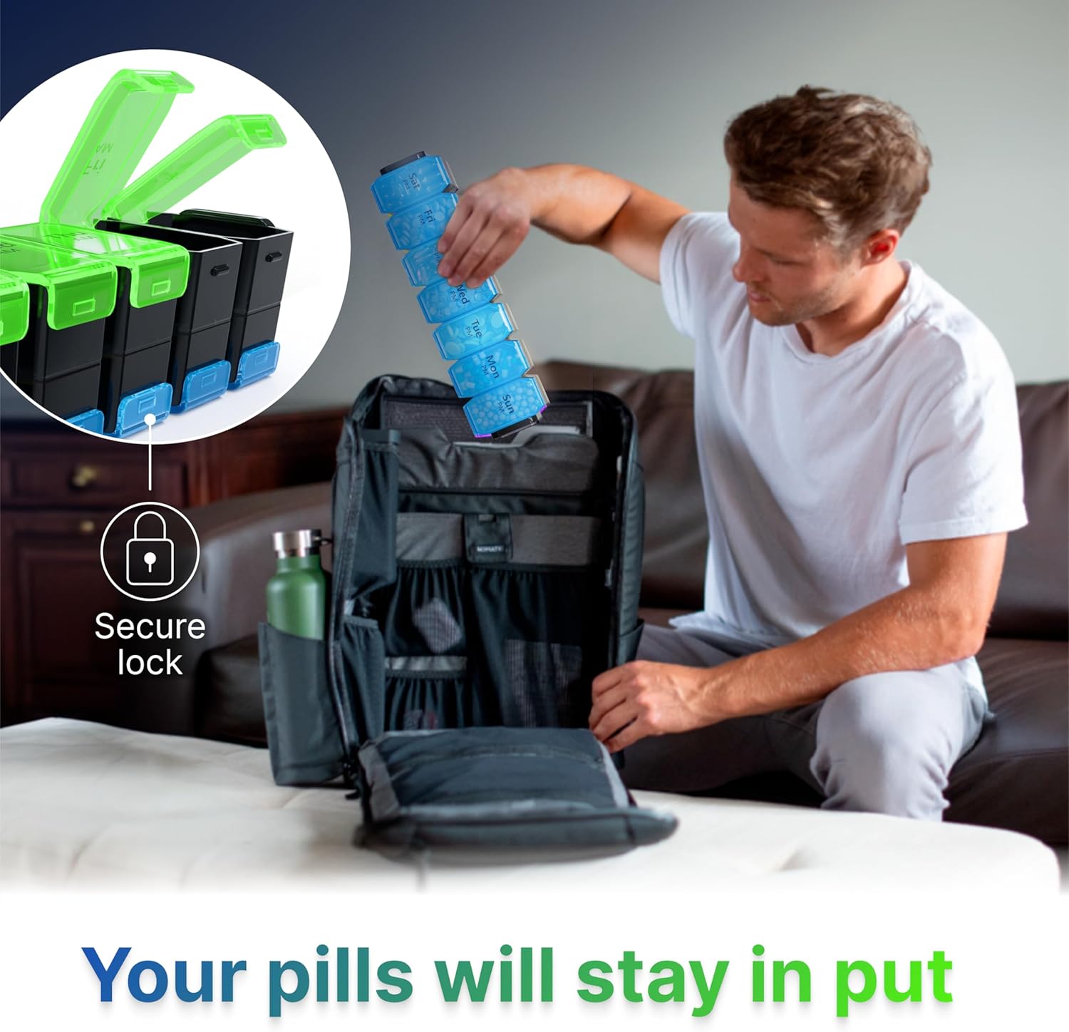 AM/PM Pill Organizer