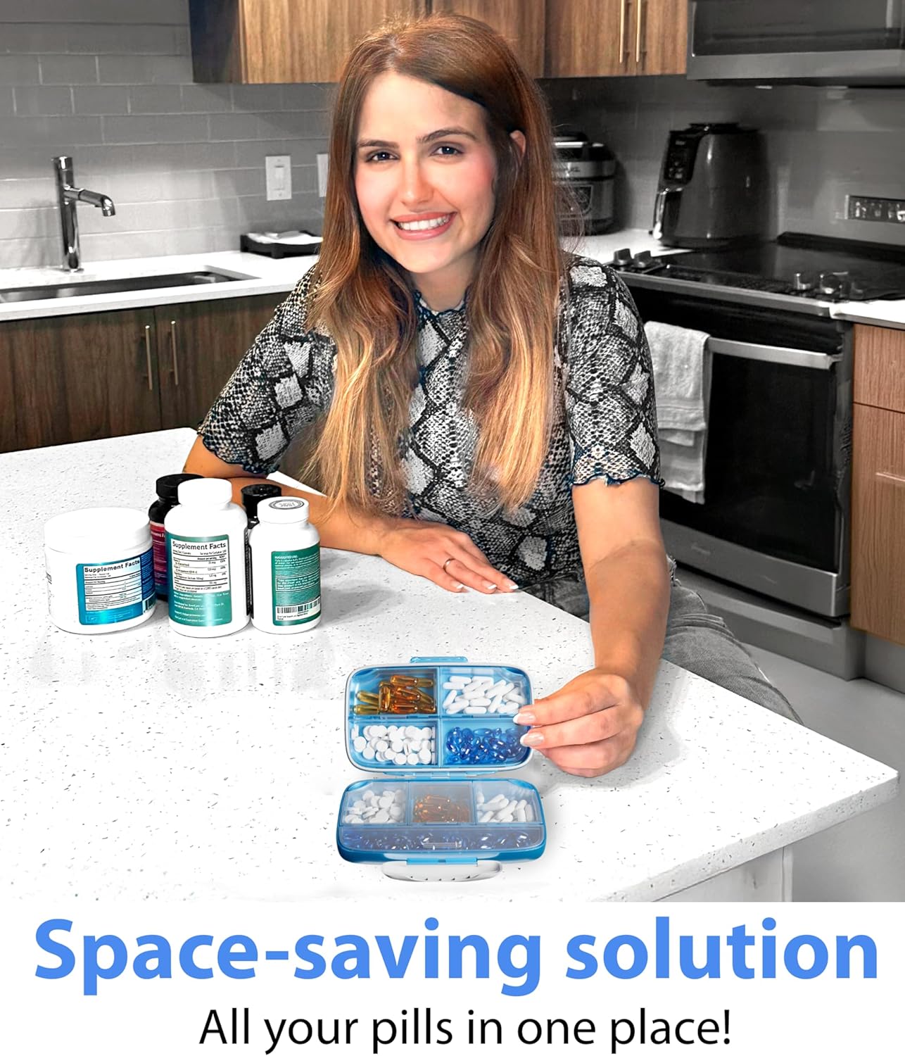 Travel Pill Organizer
