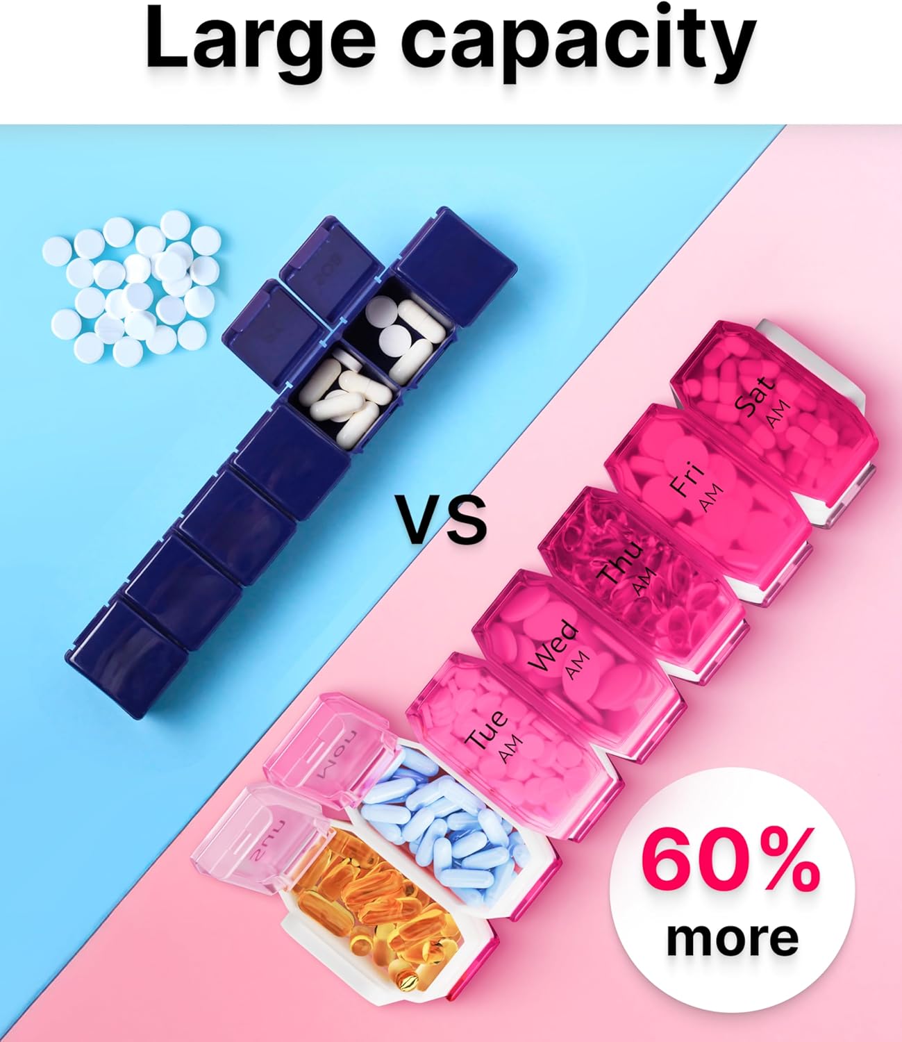 AM/PM Pill Organizer