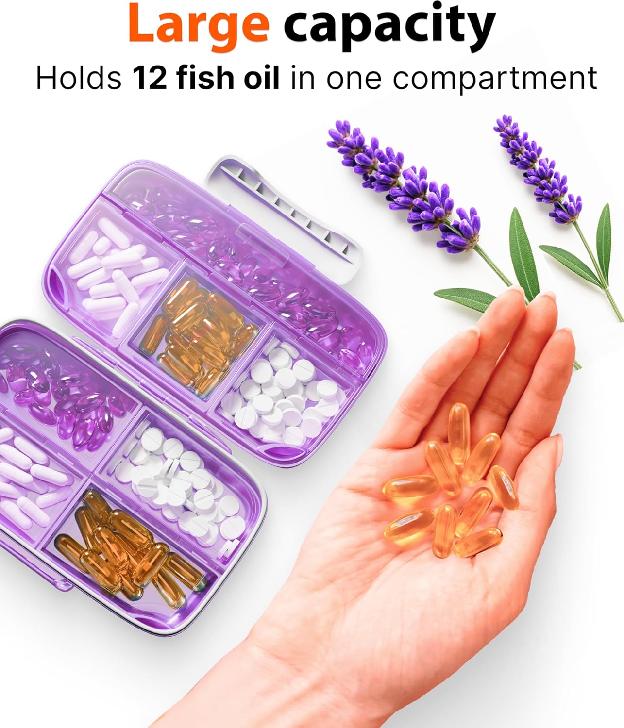 Travel Pill Organizer