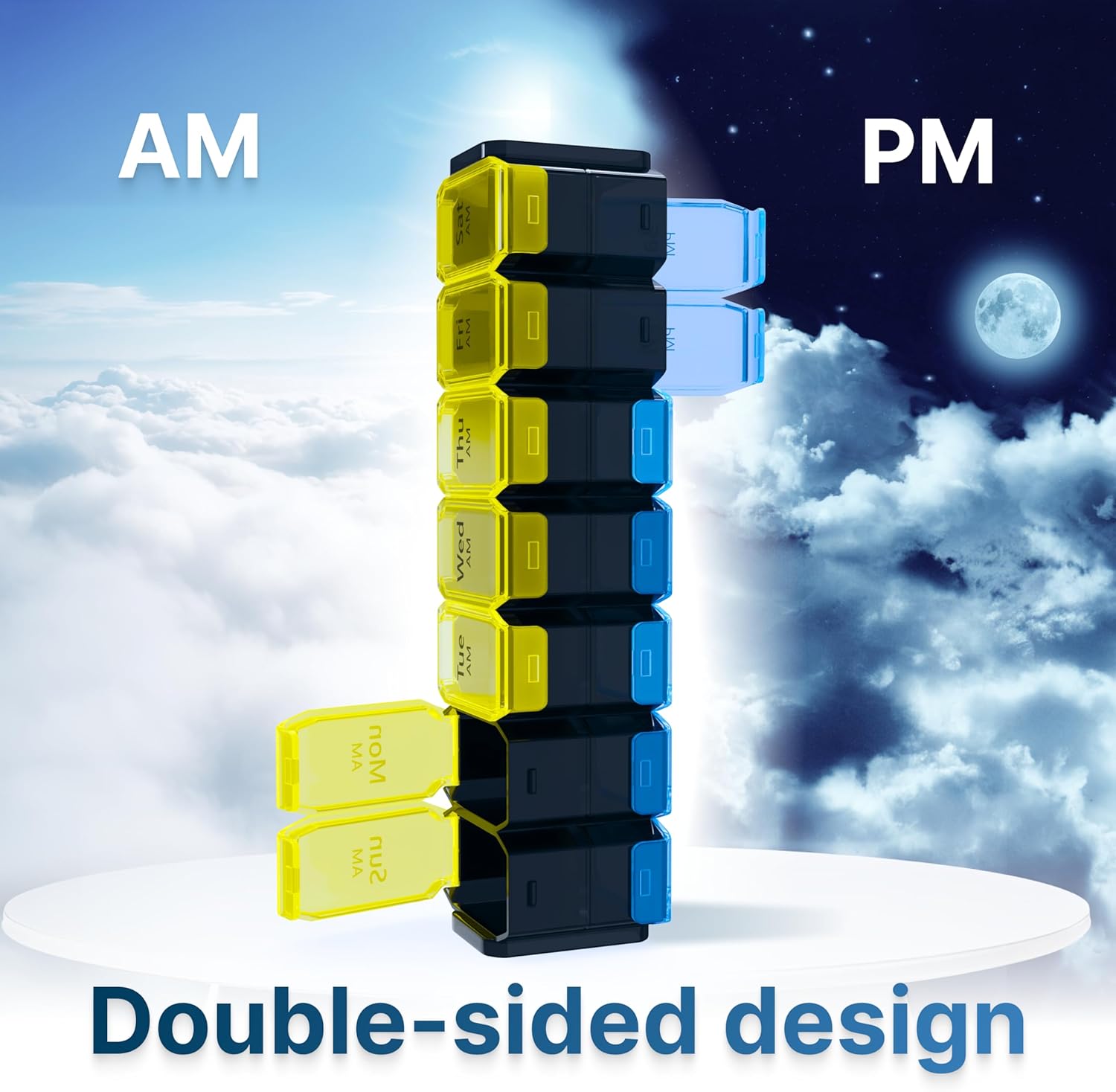 AM/PM Pill Organizer