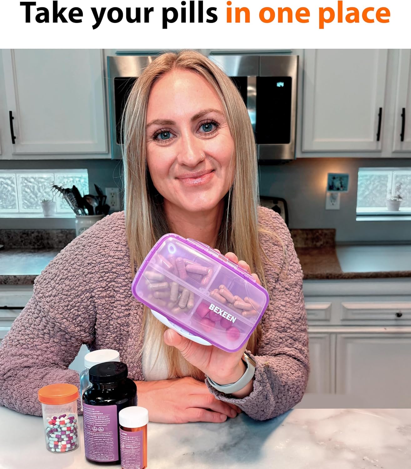 Travel Pill Organizer