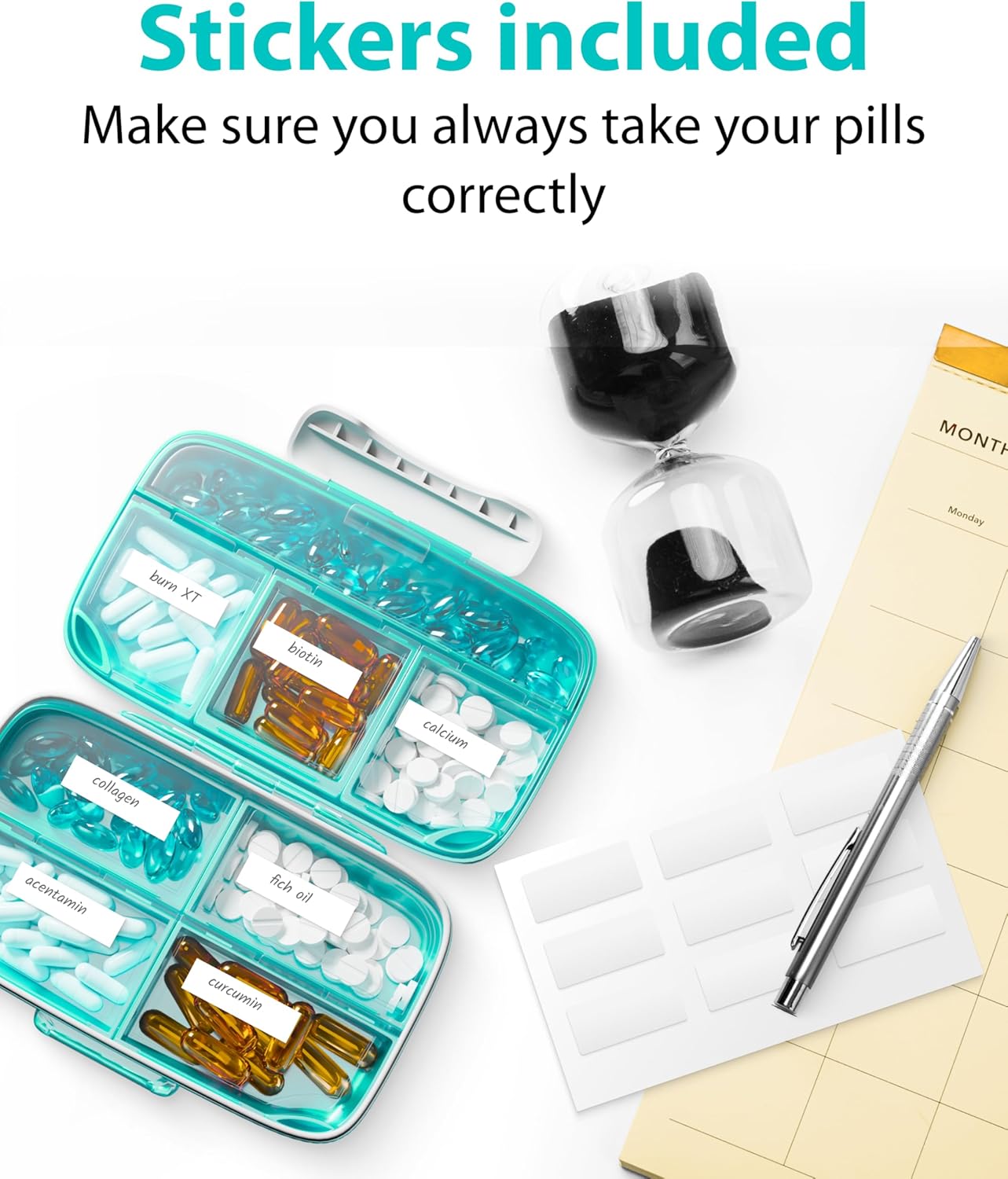 Travel Pill Organizer