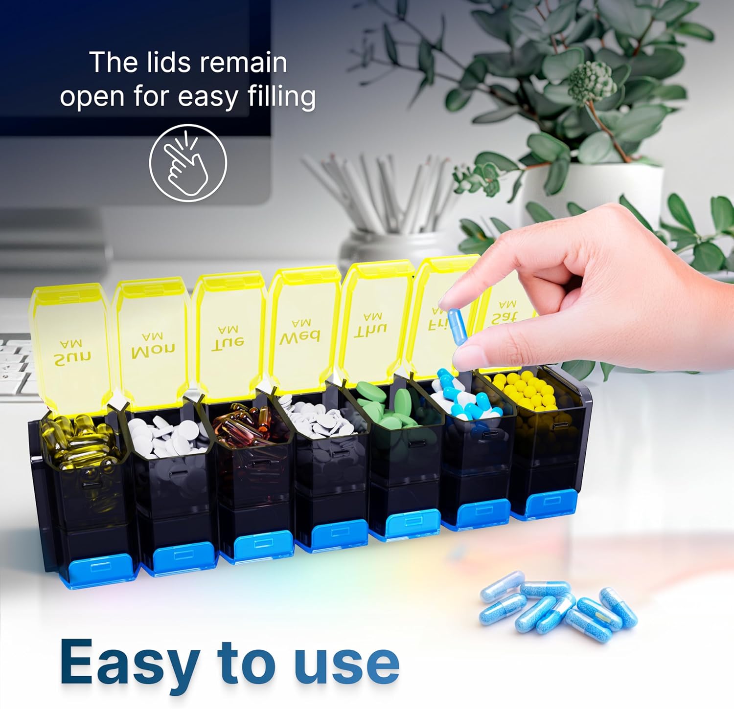 AM/PM Pill Organizer