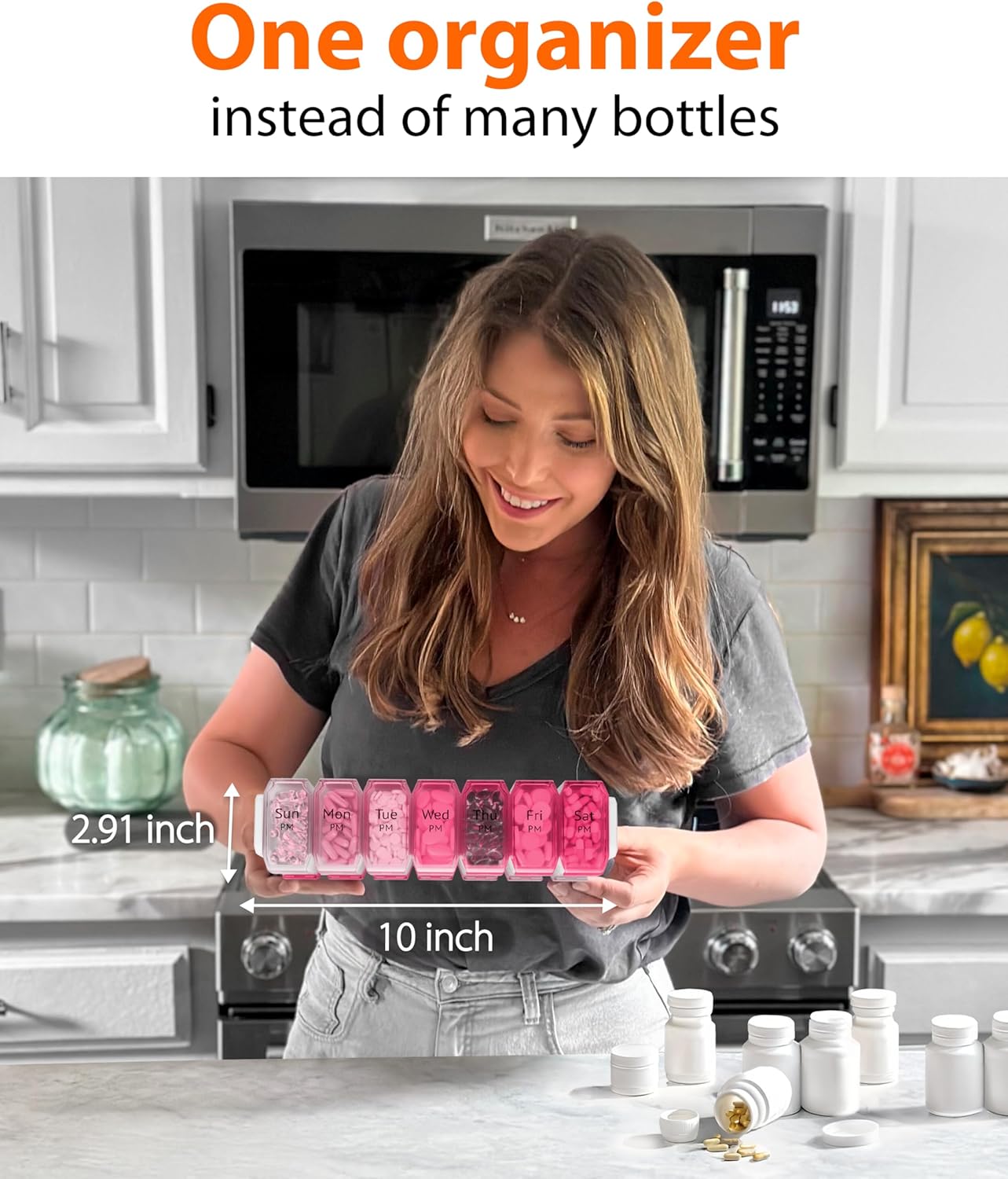 AM/PM Pill Organizer