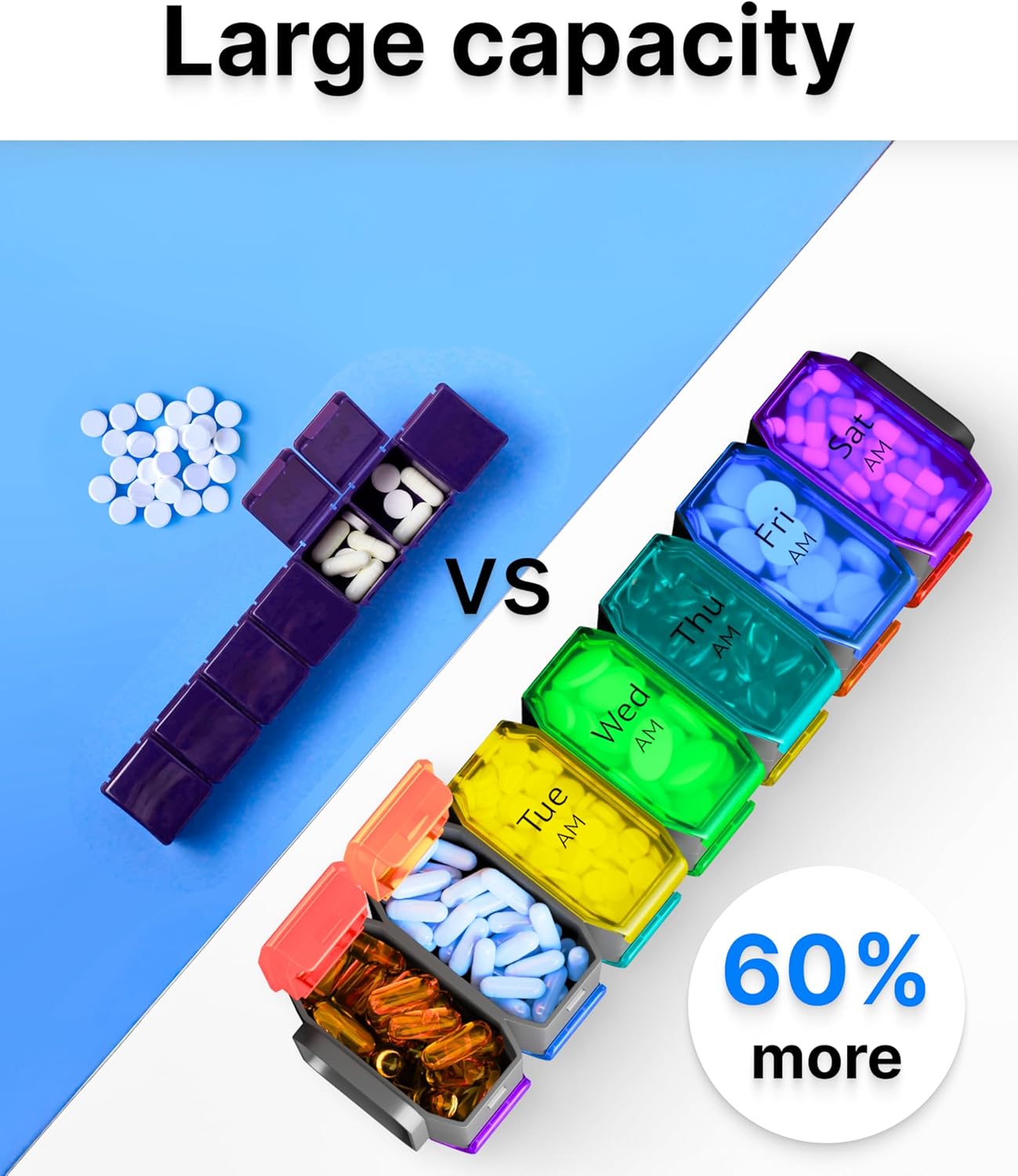 AM/PM Pill Organizer