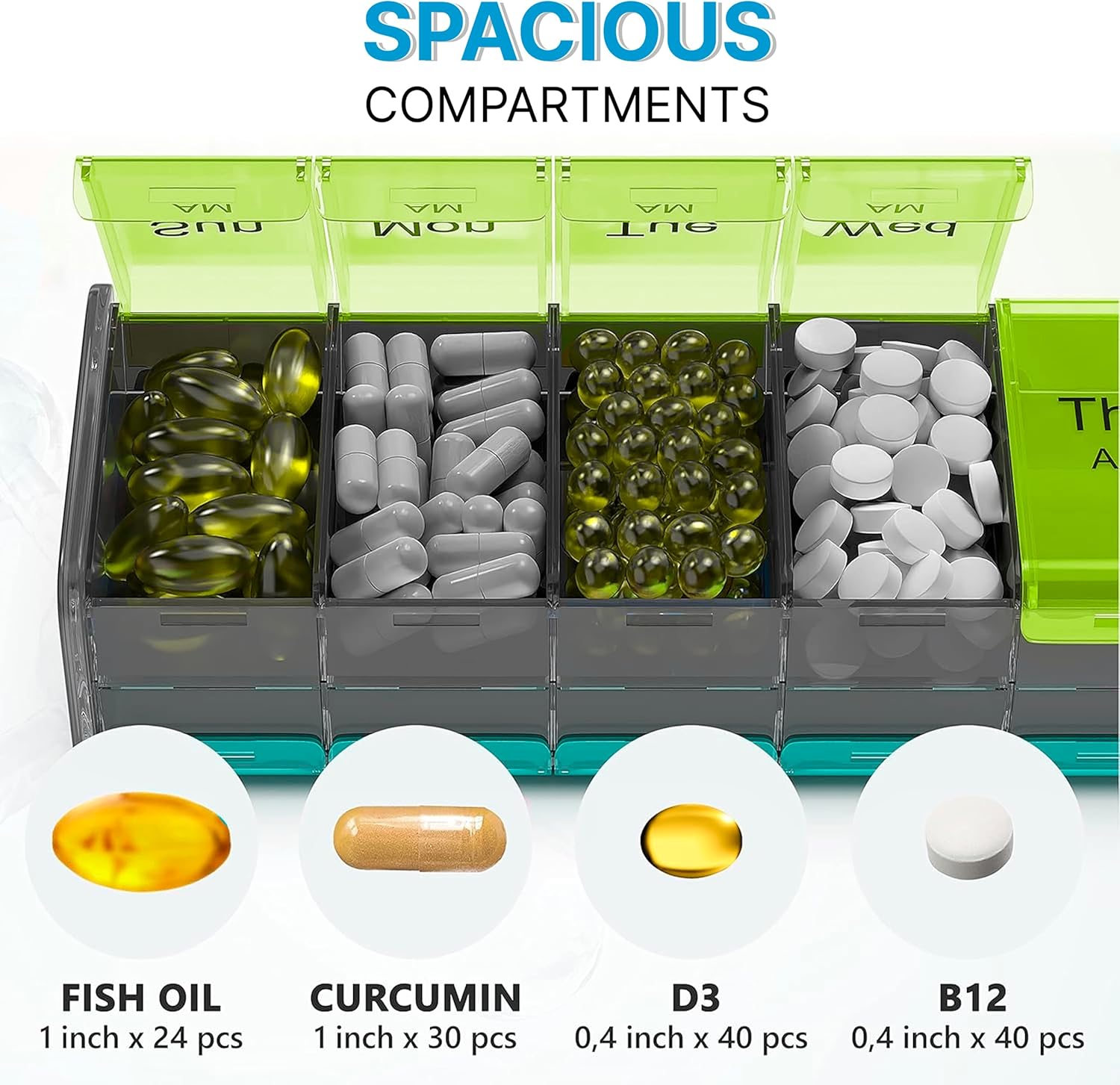 Pill box 2 times a day