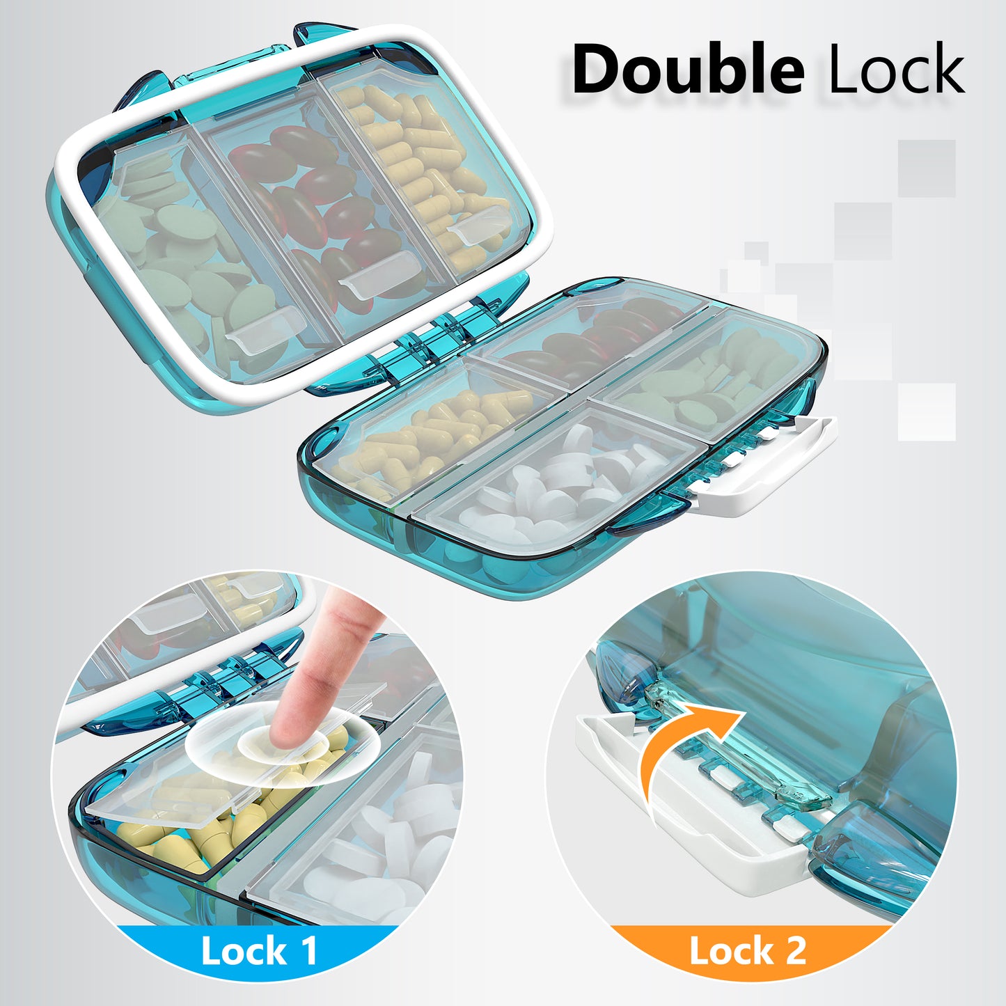 Travel Pill Organizer