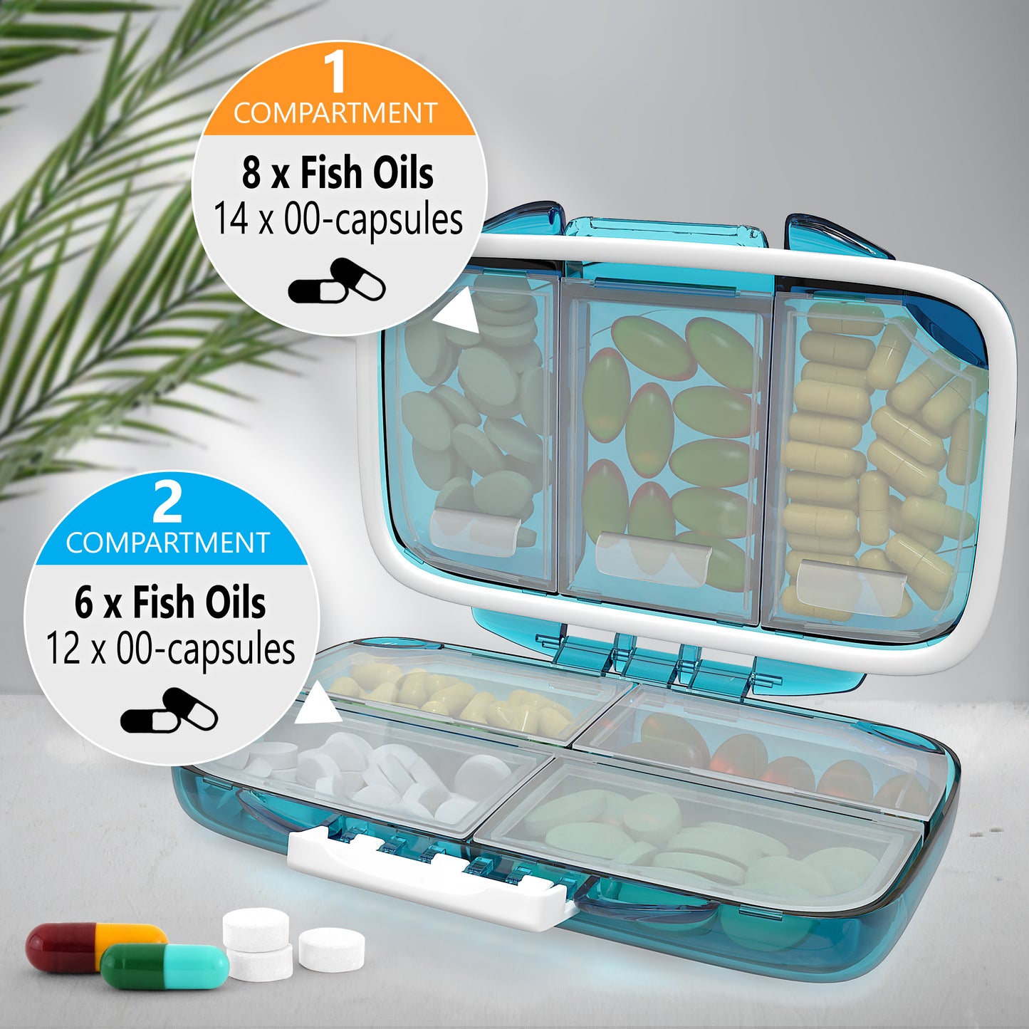 Travel Pill Organizer