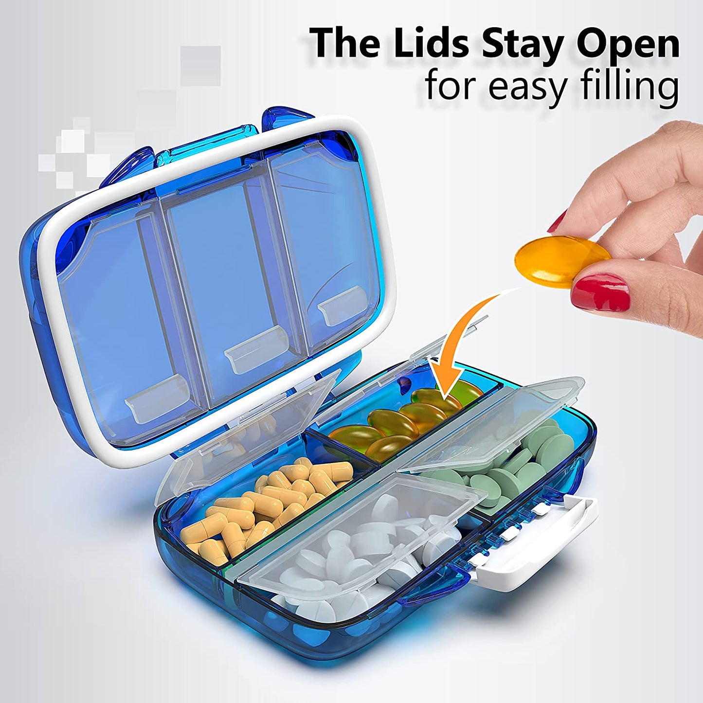 Travel Pill Container