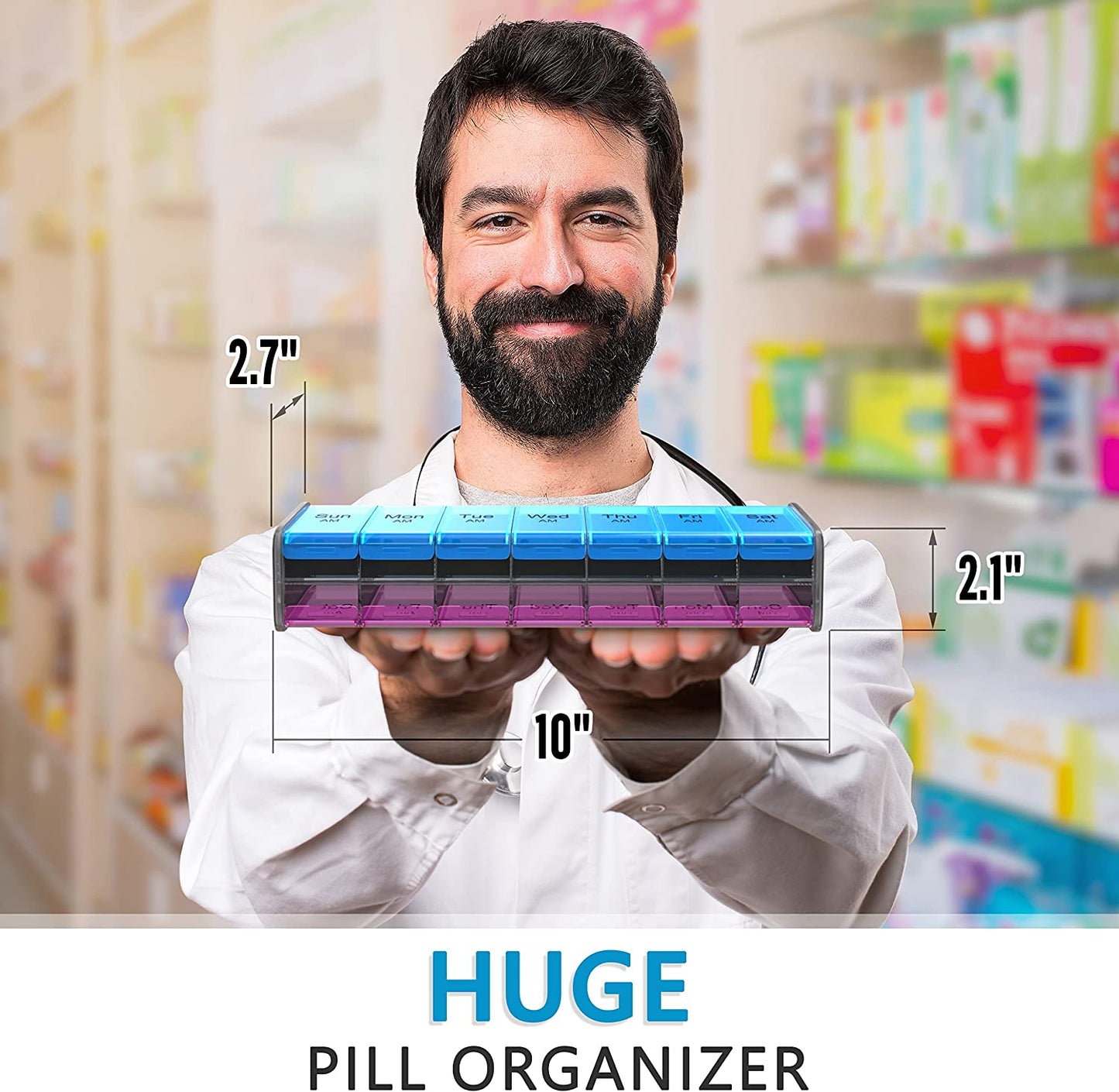Extra Large Pill Organizer