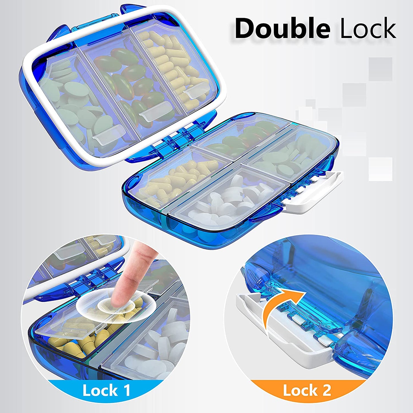 Travel Pill Container